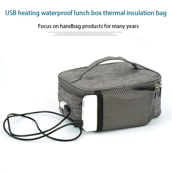 USB Insulated Lunch Bag - Zen Exercises